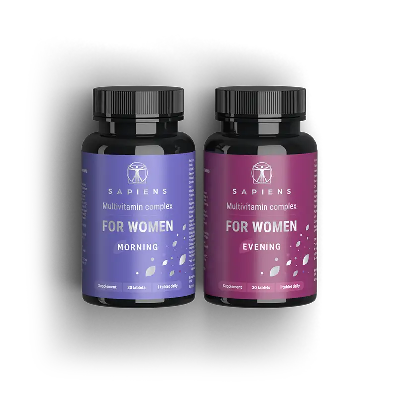 Satiec un pabeidz dienu ar SAPIENS multivitamīniem!