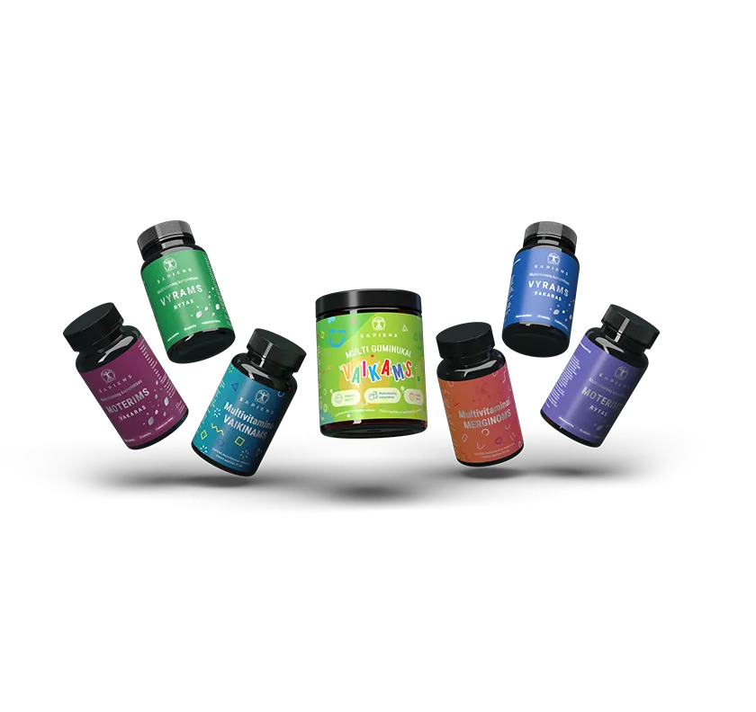 Multivitamīnu risinājumi visai ģimenei!