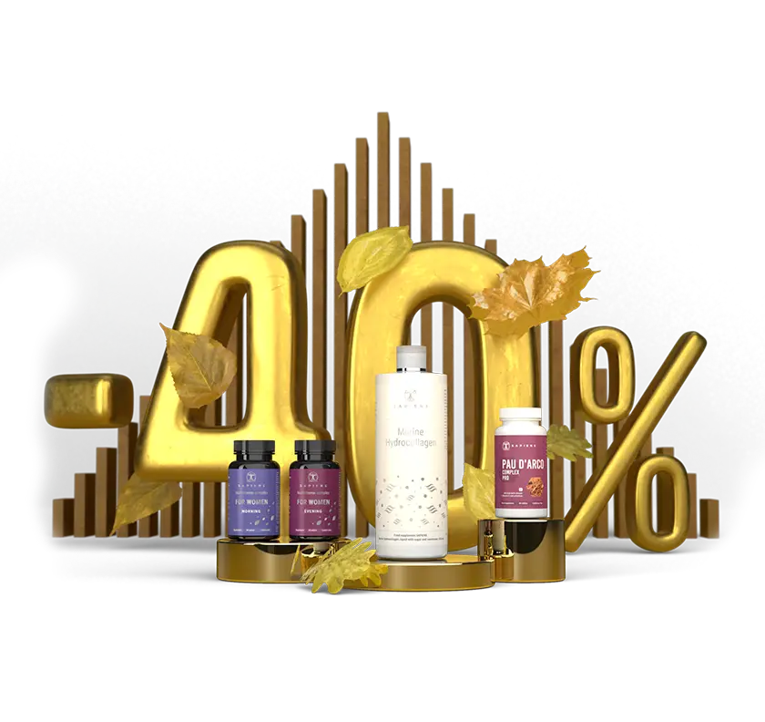 Zelta rudens piedāvājumi: -40% visam