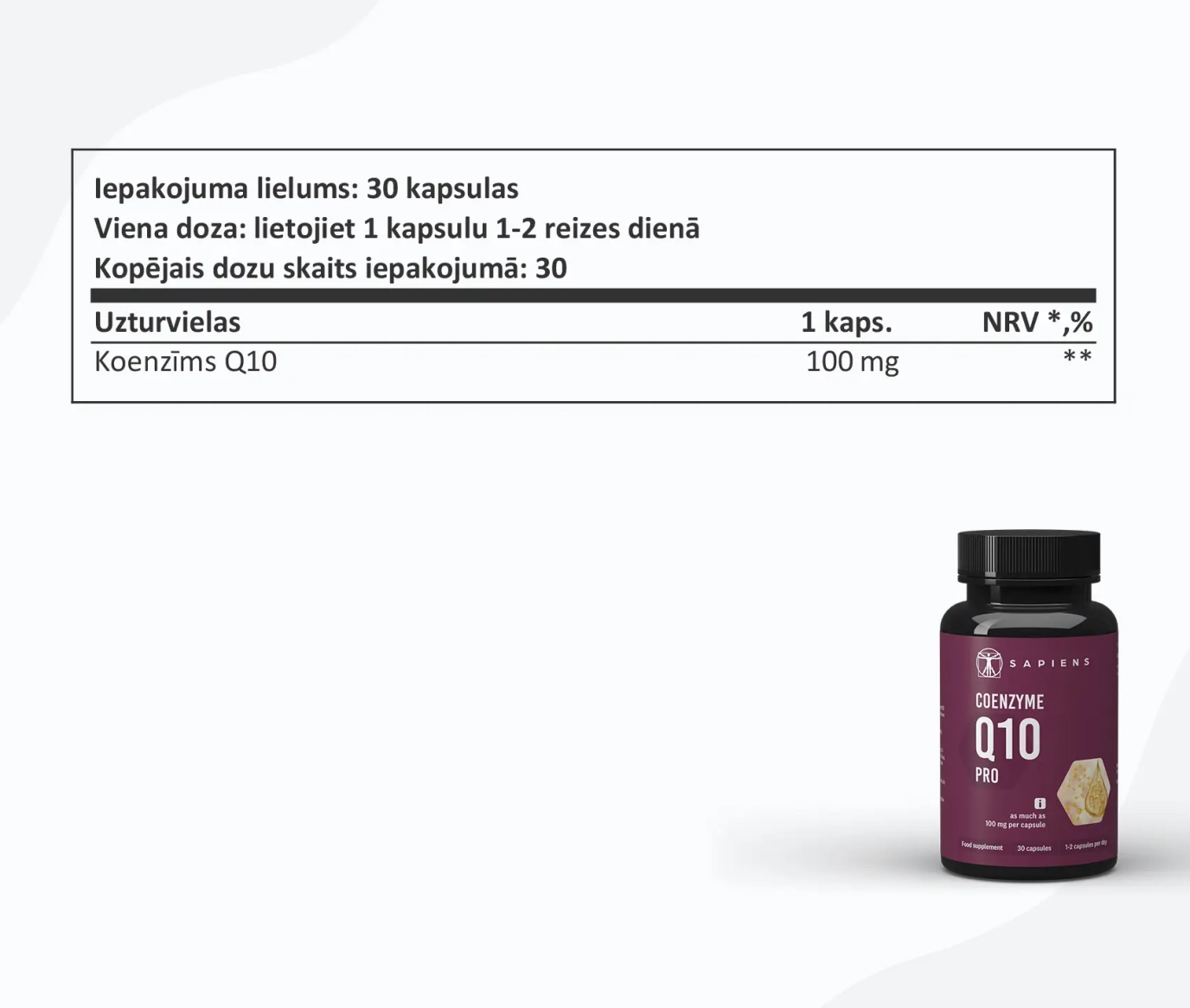 Koenzīms Q10 PRO