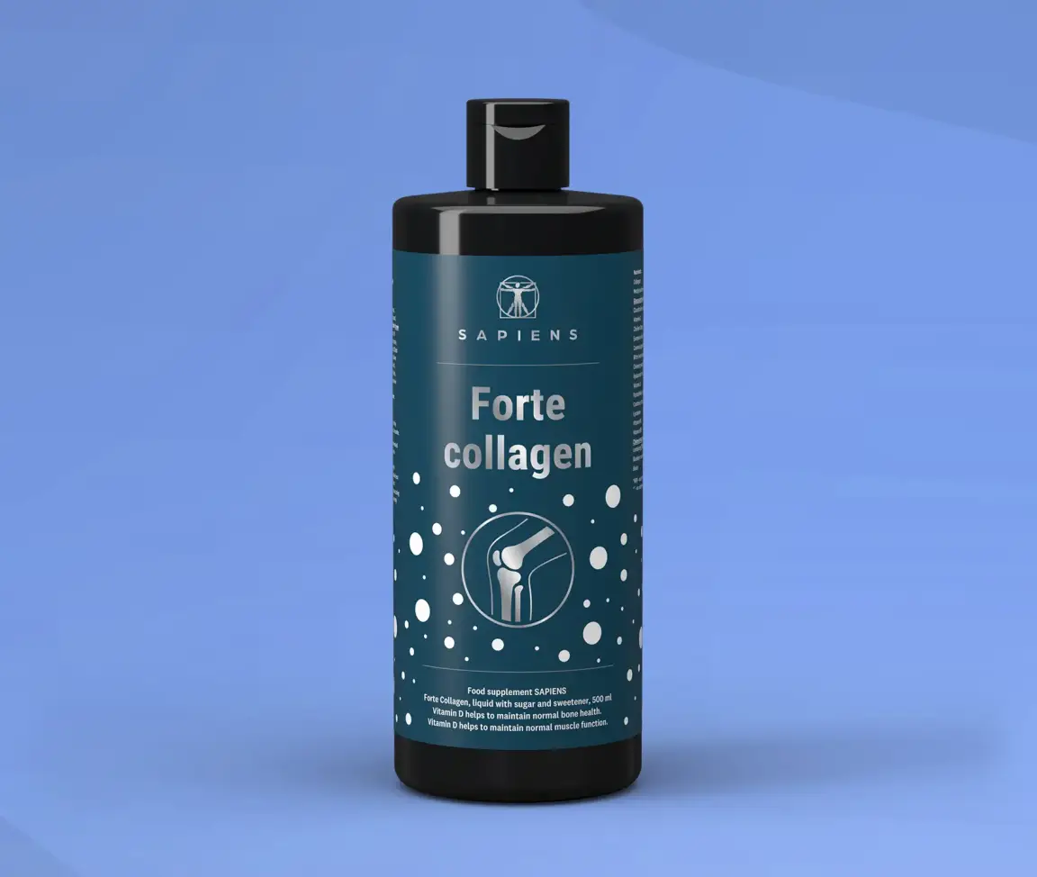 Forte kolagēns (locītavām ar D vitamīnu)