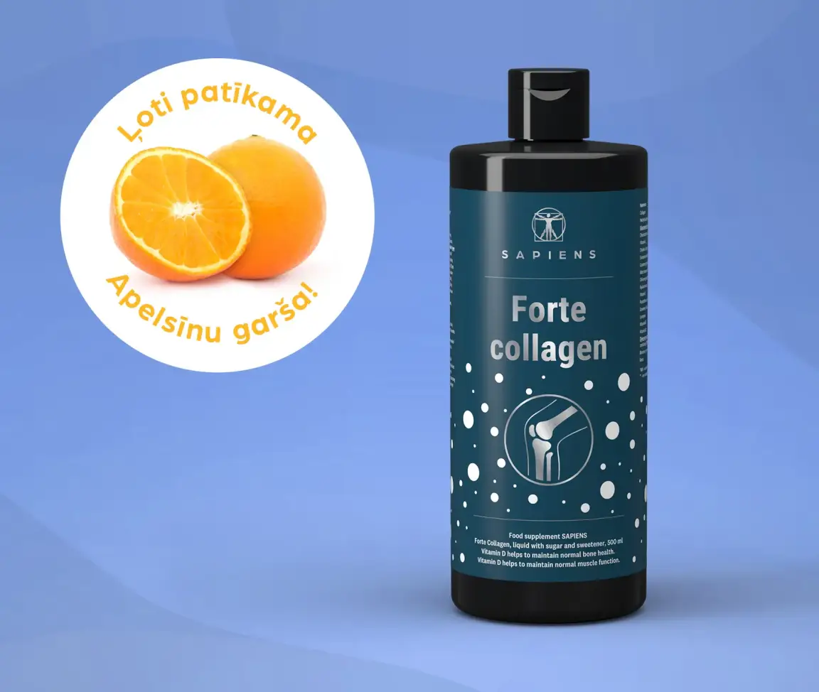 Forte kolagēns (locītavām ar D vitamīnu)