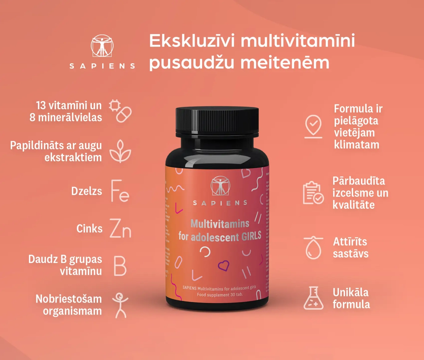 Мультивитамины для Девушек