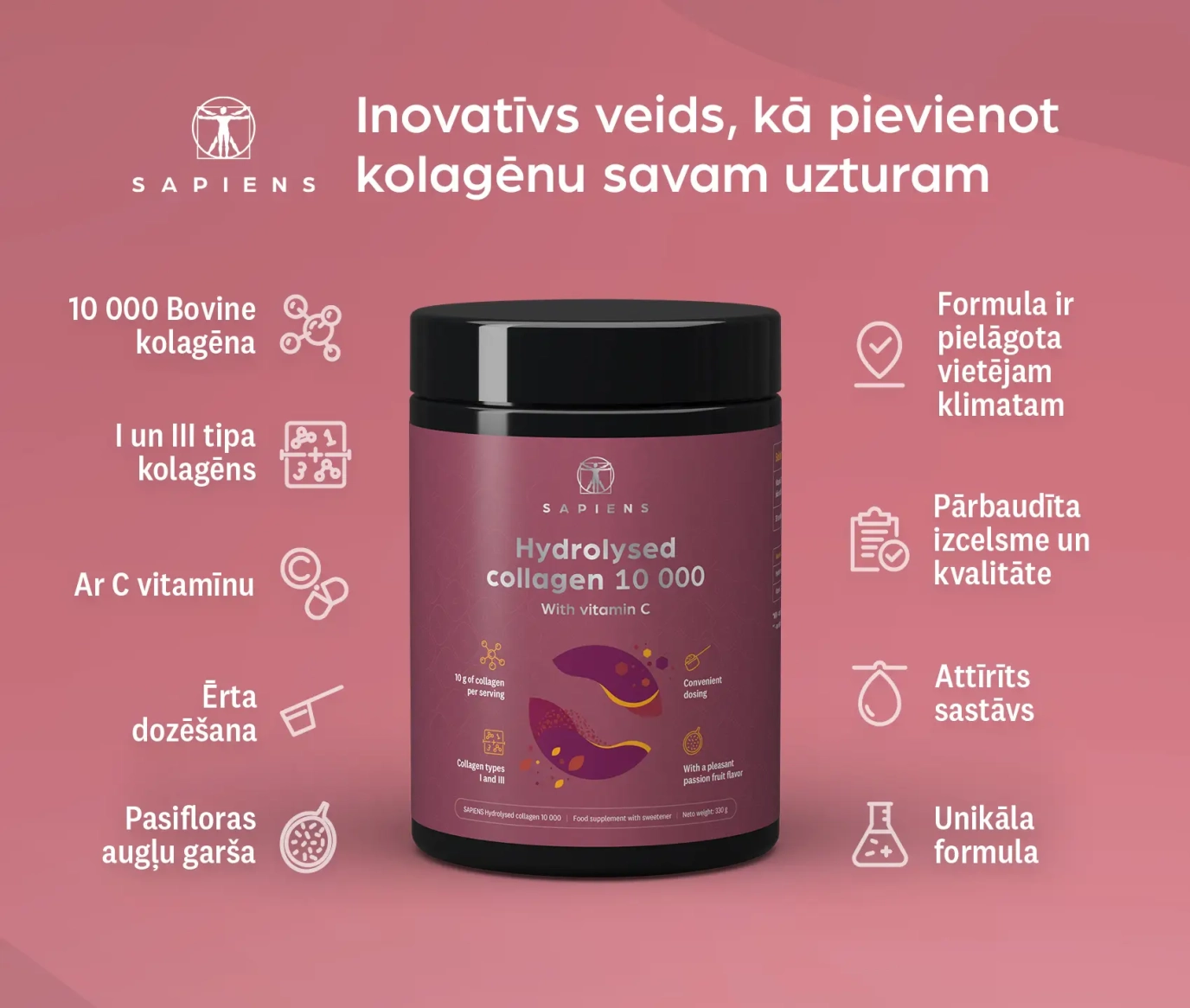 Hidrolizēts kolagēns 10 000