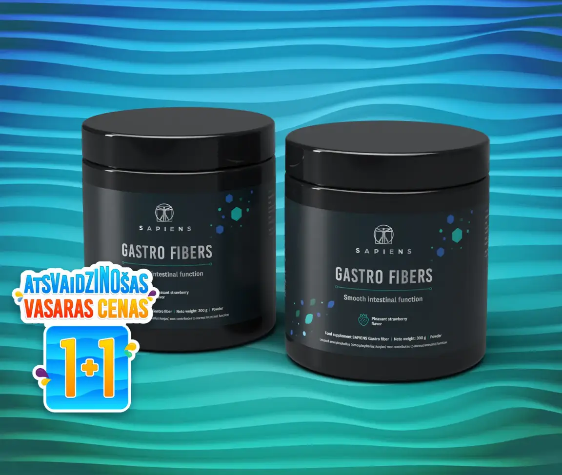 Gastro šķiedrvielas 1+1