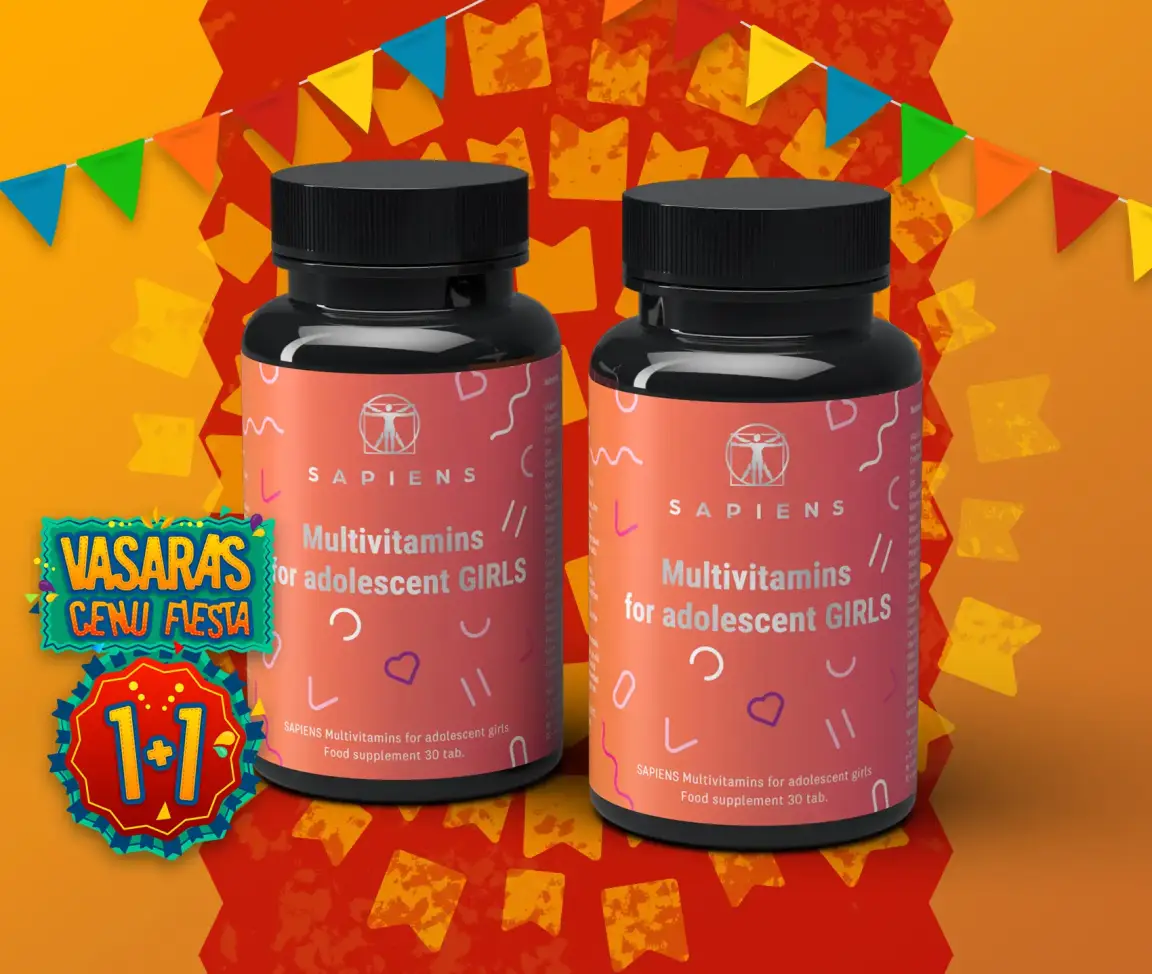 Мультивитамины для Девушек 1+1
