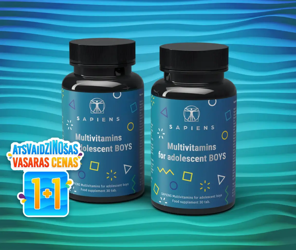 Multivitamīni Zēniem 1+1