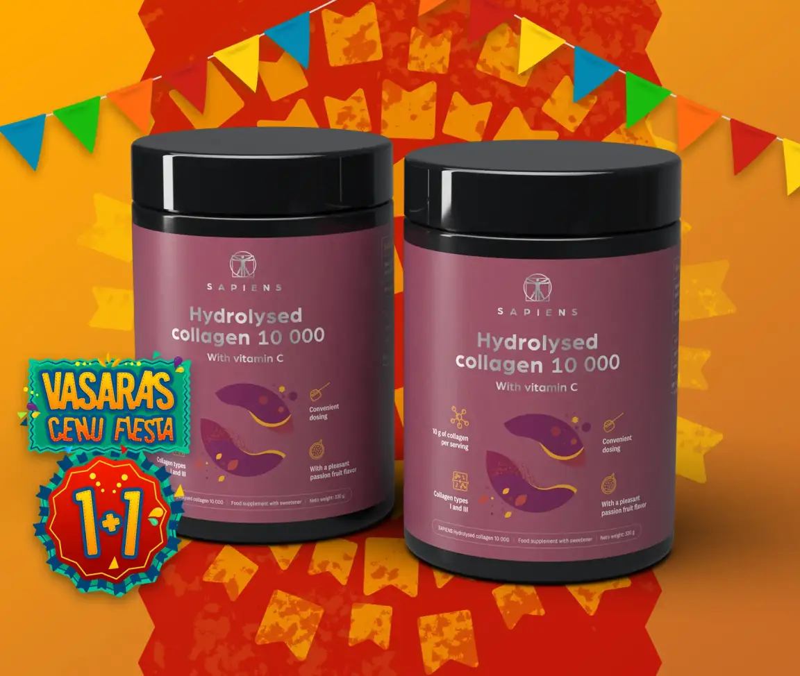 Hidrolizēts kolagēns 10 000 1+1