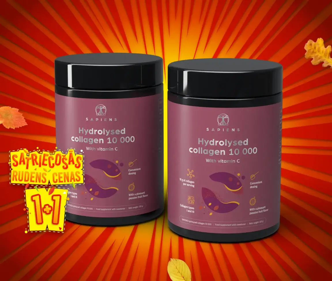 Hidrolizēts kolagēns 10 000 1+1