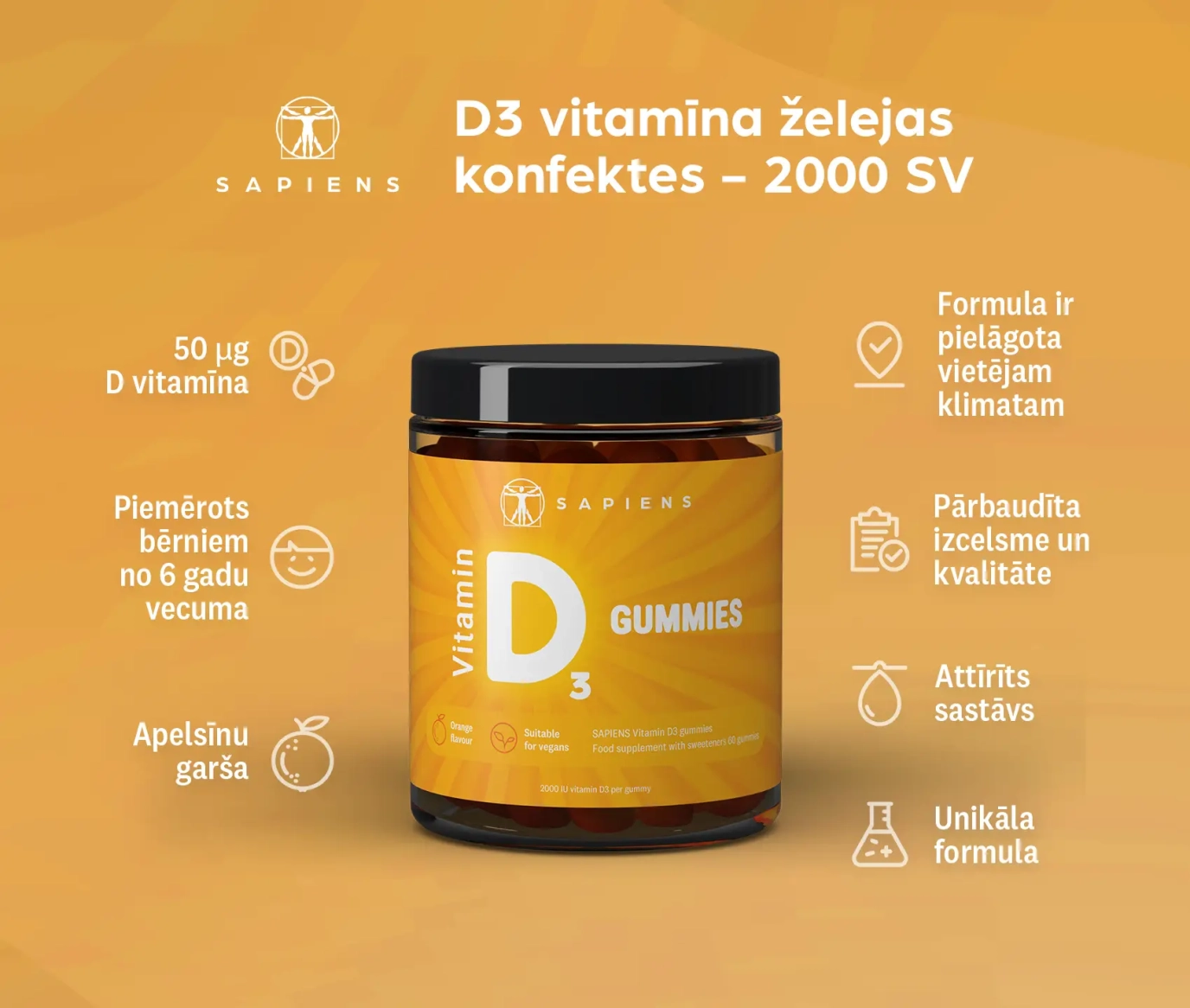 Жевательные конфеты с витамином D3