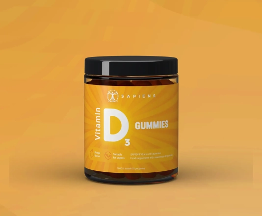 D3 vitamīna želejas konfektes