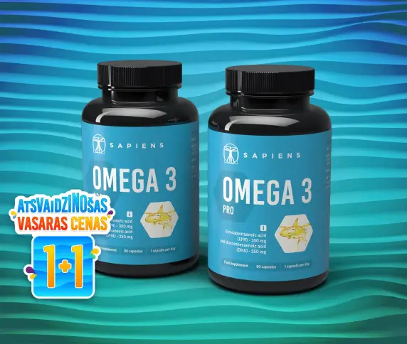 Omega 3 PRO 1+1