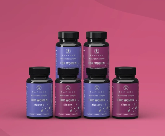 Multivitamīnu komplekss Sievietēm x 3 Komplekts