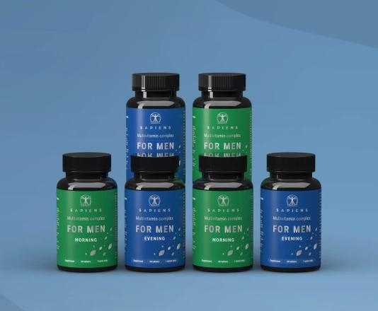 Multivitamīnu komplekss Vīriešiem x 3 Komplekts