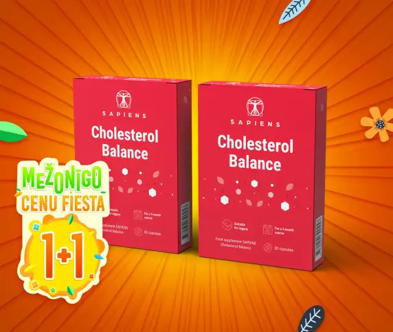 Holesterīna līdzsvaram 1+1