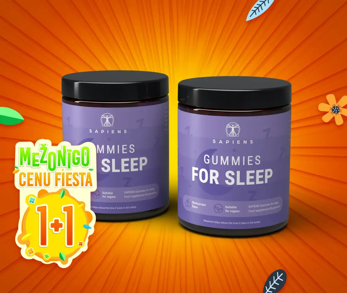 Želejas konfektes miegam 1+1